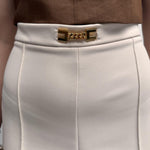 Pantalone con charms - Elisabetta Franchi PA01221E2 193 ELISABETTA FRANCHI 