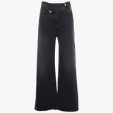 Jeans chiusura asimmetrica J313CU MZ005 MANILA GRACE 