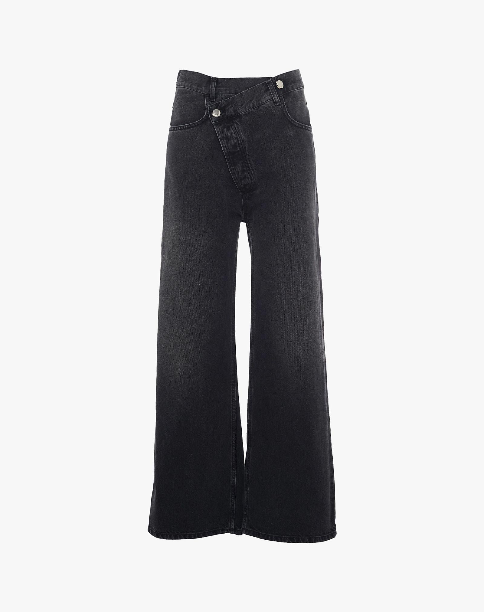 Jeans chiusura asimmetrica J313CU MZ005 MANILA GRACE 