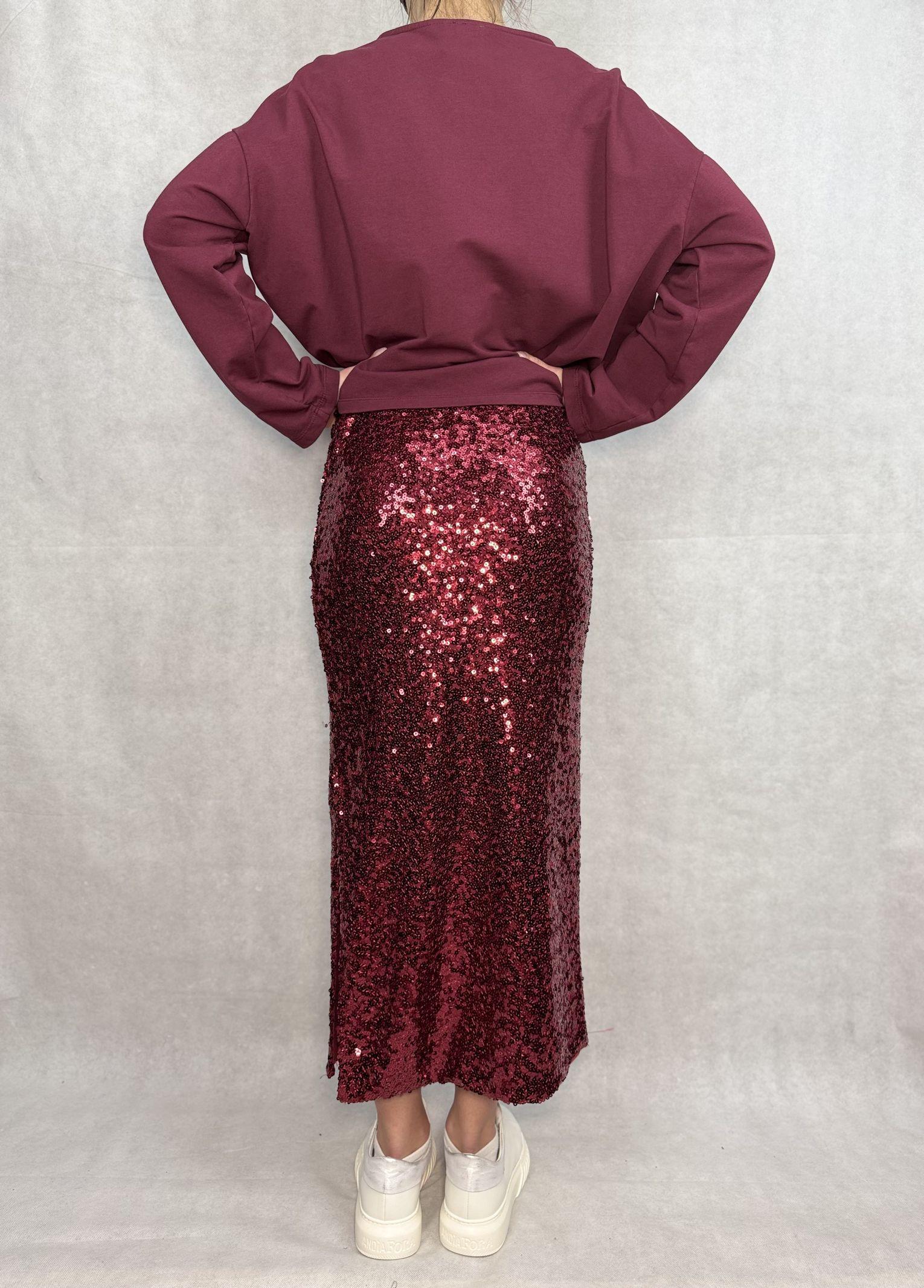 T- shirt manica lunga 8793 BORDEAUX OFELIA 