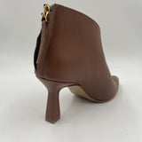 Tronchetto in pelle con cerniera 714 BEIGE CHIARINI 