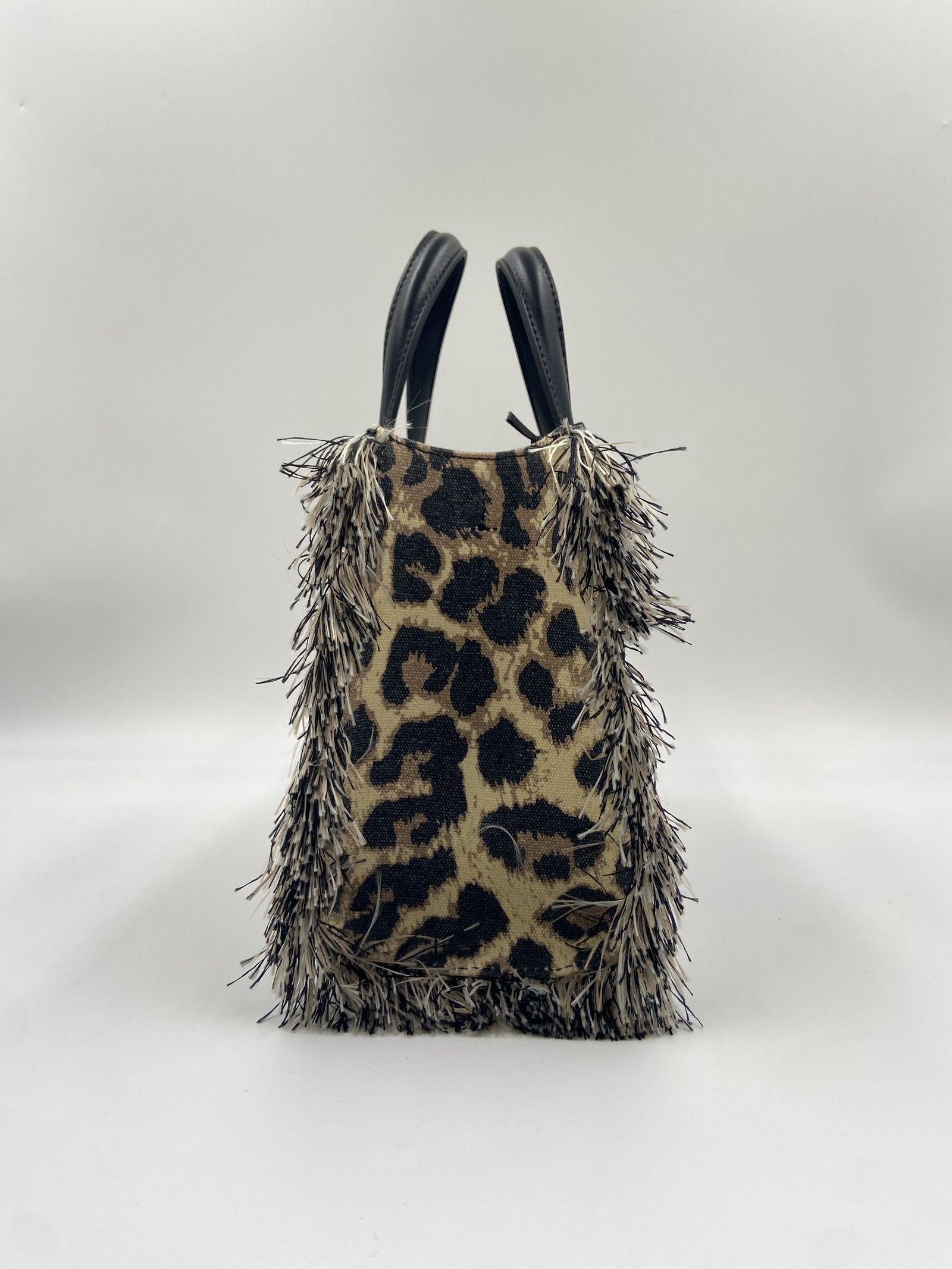 Borsa Casablanca Mini Leopard - Rue Madam Paris CASABLANCAMINITOTE LEOPARD RUE MADAM PARIS 