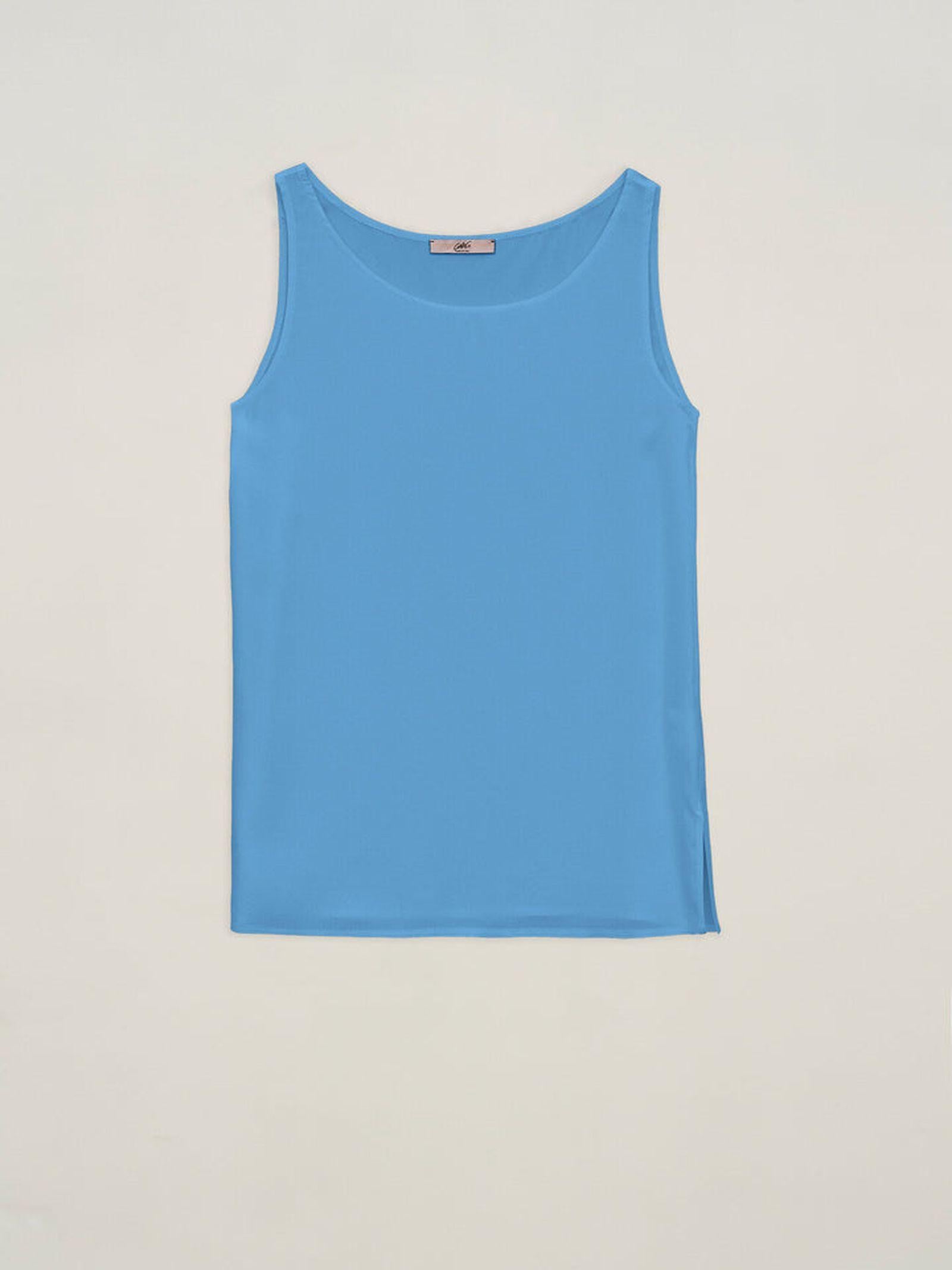 Top in crepe de chine - Carla G MITI13 D1 26 CARLA G. 