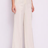 Pantalone palazzo con piega