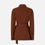 Giacca con cintura 106153A2ER L78 PINKO 