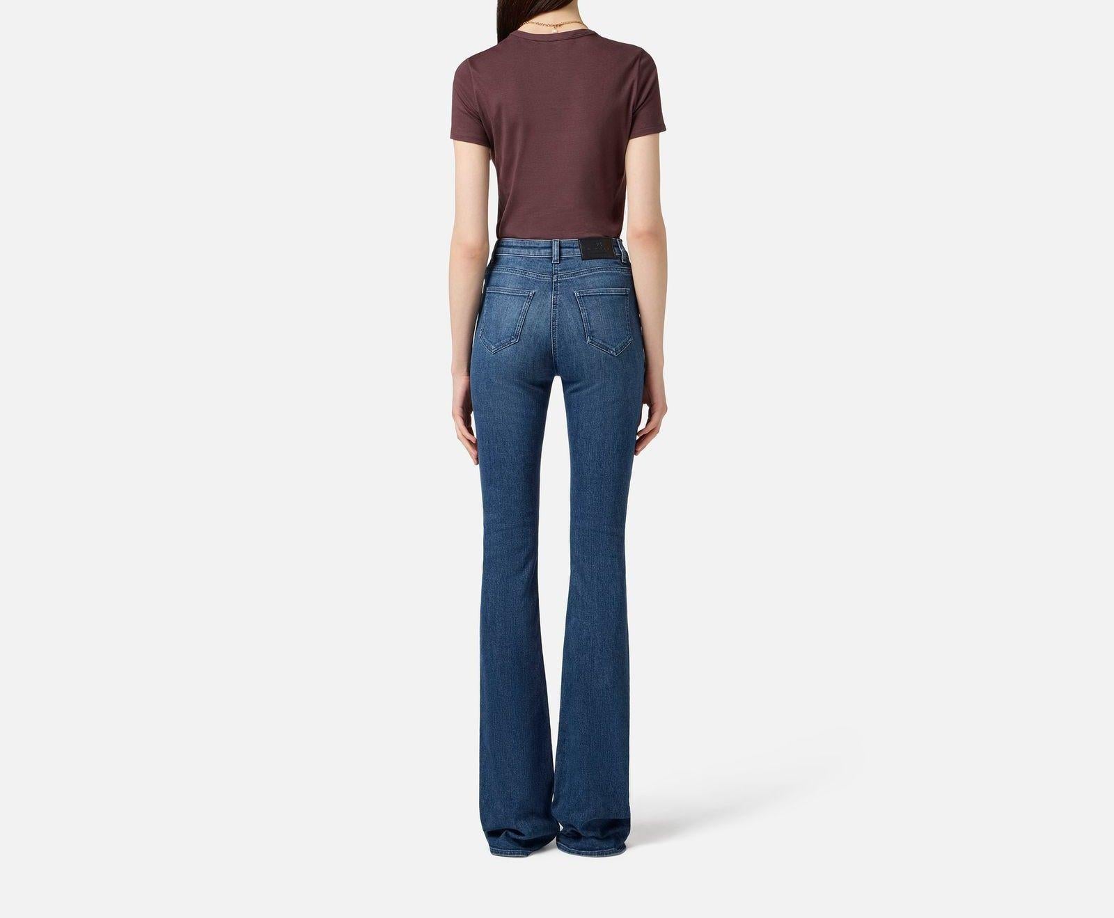 Jeans bootcut - Elisabetta Franchi PJ12N56E2 104 ELISABETTA FRANCHI 