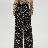 Pantalone palazzo a pois