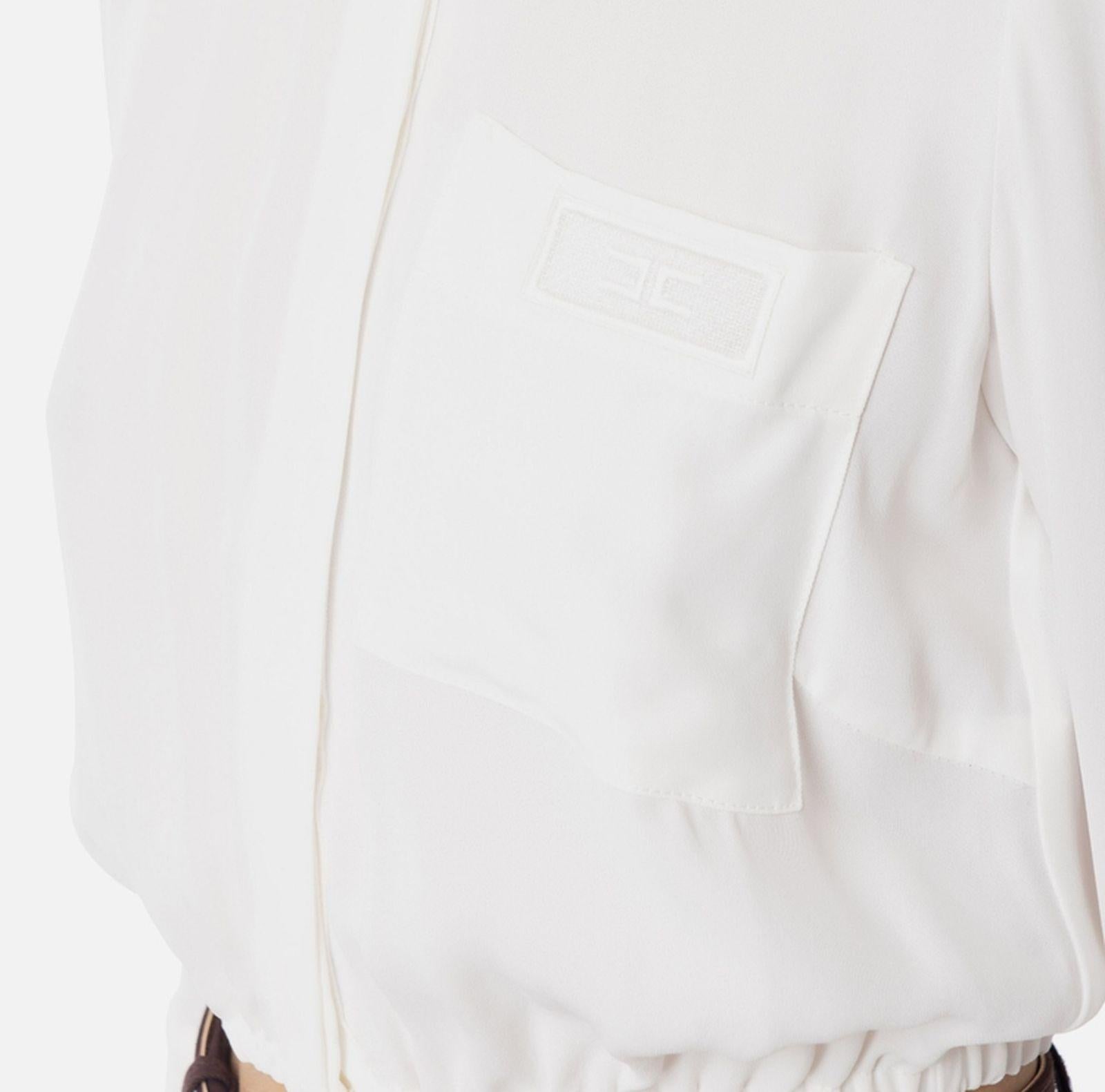 Camicia con elastico - Elisabetta Franchi CA05551E2 360 ELISABETTA FRANCHI 