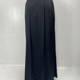 Gonna in raso con pieghe - Ofelia SK1027 NERO OFELIA 