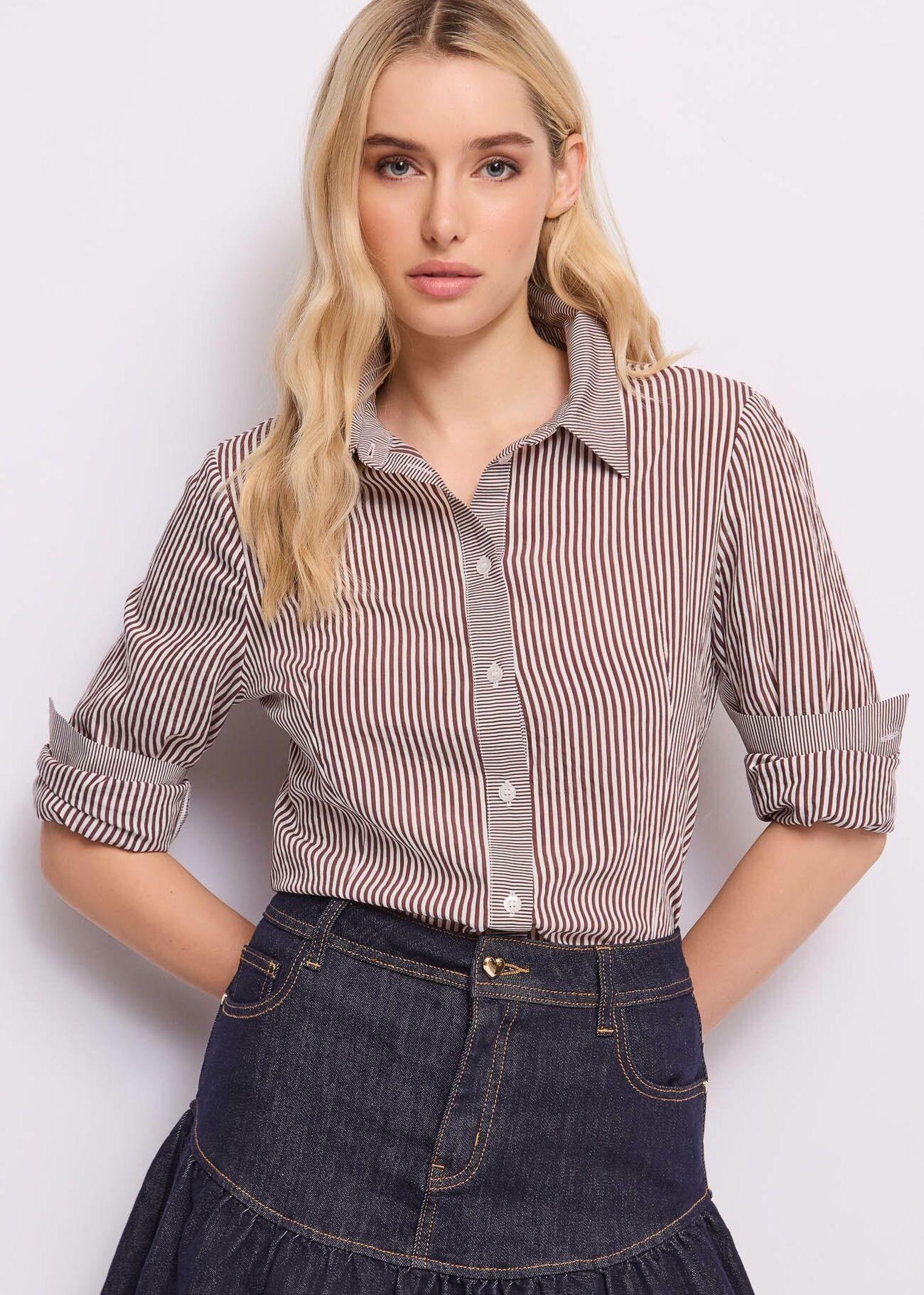 Camicia a righe - Gaudi 611BD45028 61508101 GAUDI' 