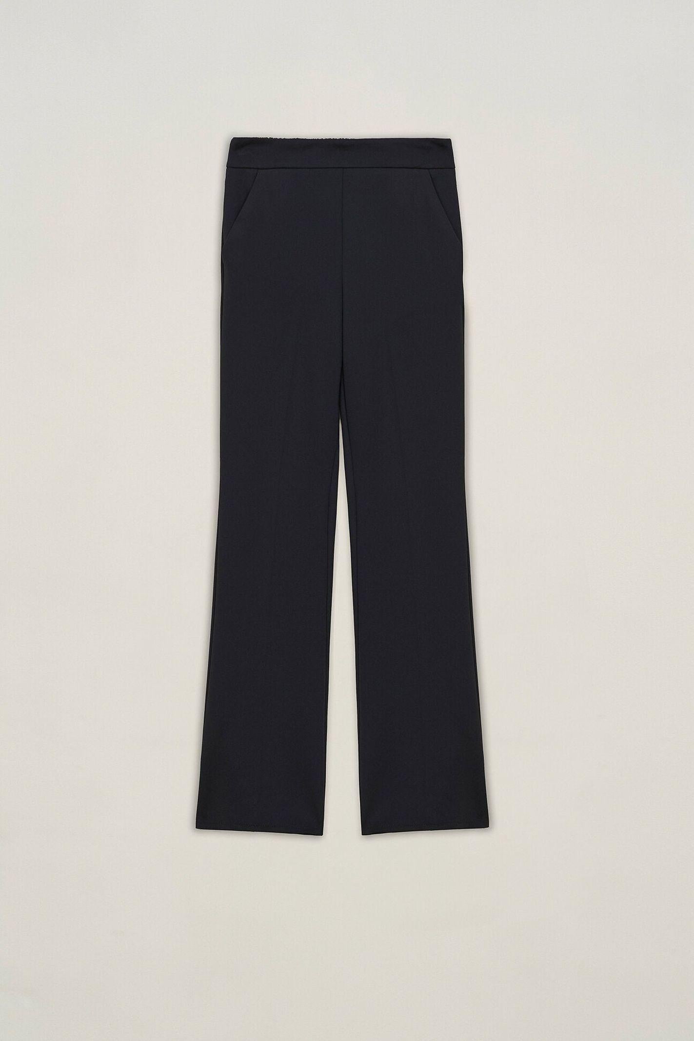 Pantalone bootcut in jersey tecnico POSA22D8 10 CARLA G. 