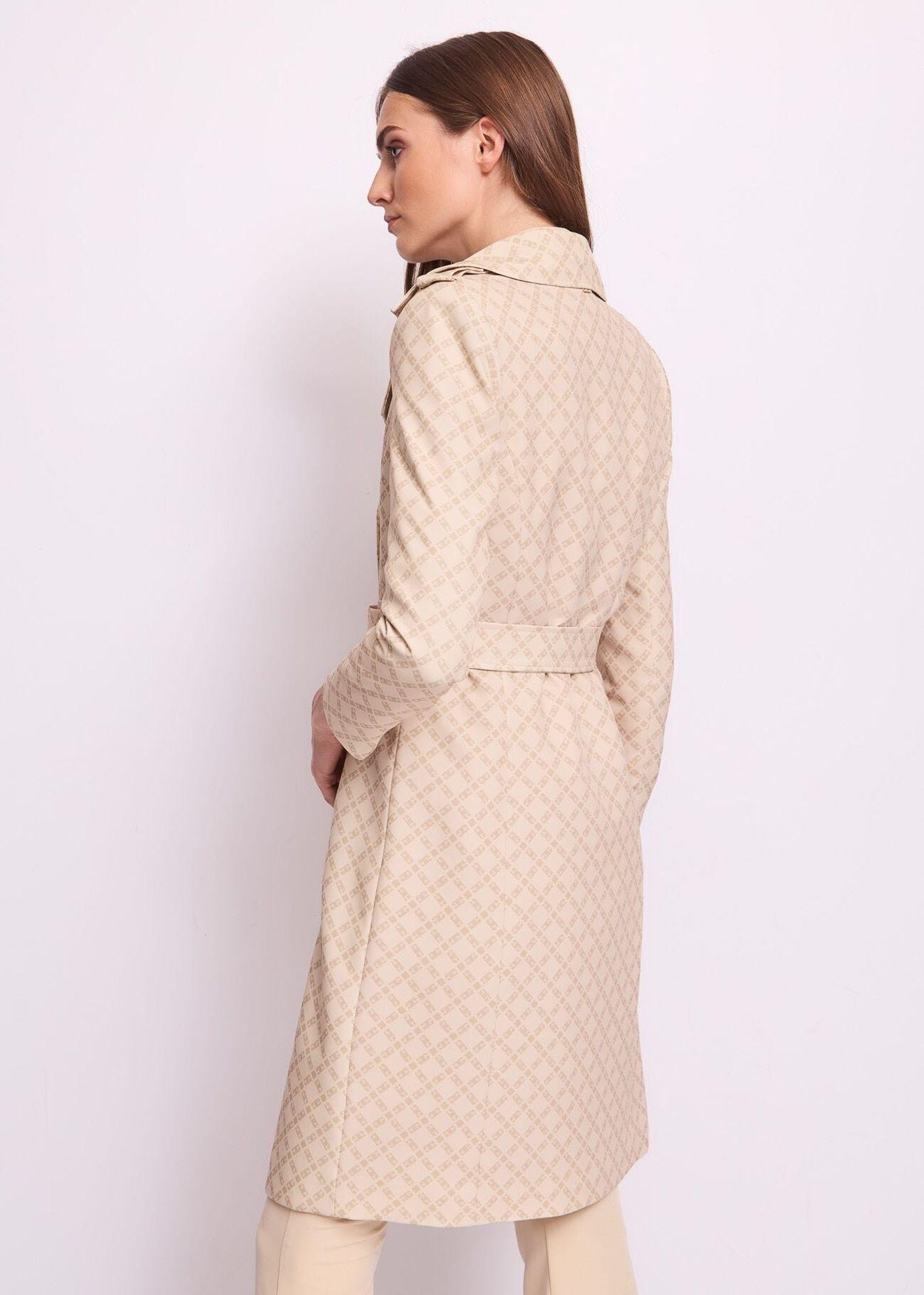 Trench doppiopetto con cintura in vita 511FD35004 51100101 GAUDI' 