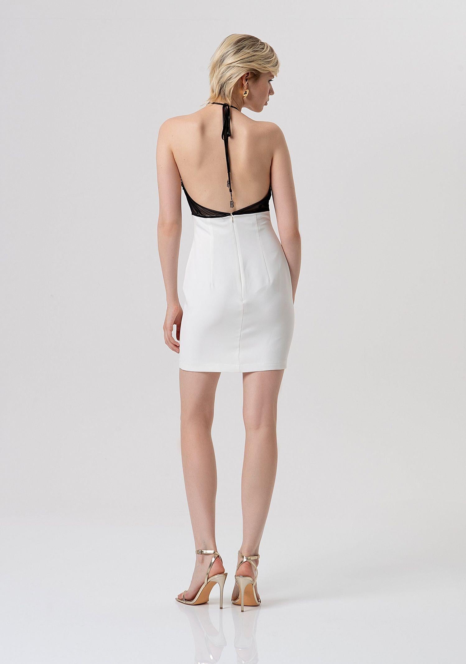 Abito con ricami floreali FQ26SD1001W476E5 324 FRACOMINA 