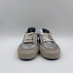 Sneakers Destroy effetto crack DESTROY-D ARGENTO STOCKTON 