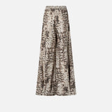 Pantalone ampio con stampa snake - Pinko 106963A3B1 CZ9 PINKO 