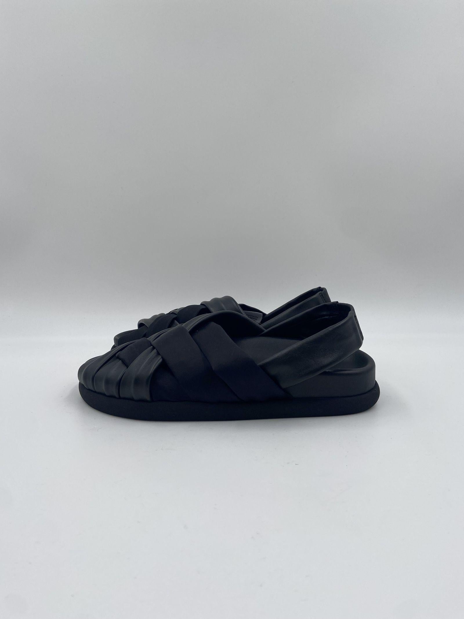 Amelie Back Jolie sandalo AMELIE BACKJOLIE DREAMER NERO PATRIZIA BONFANTI 