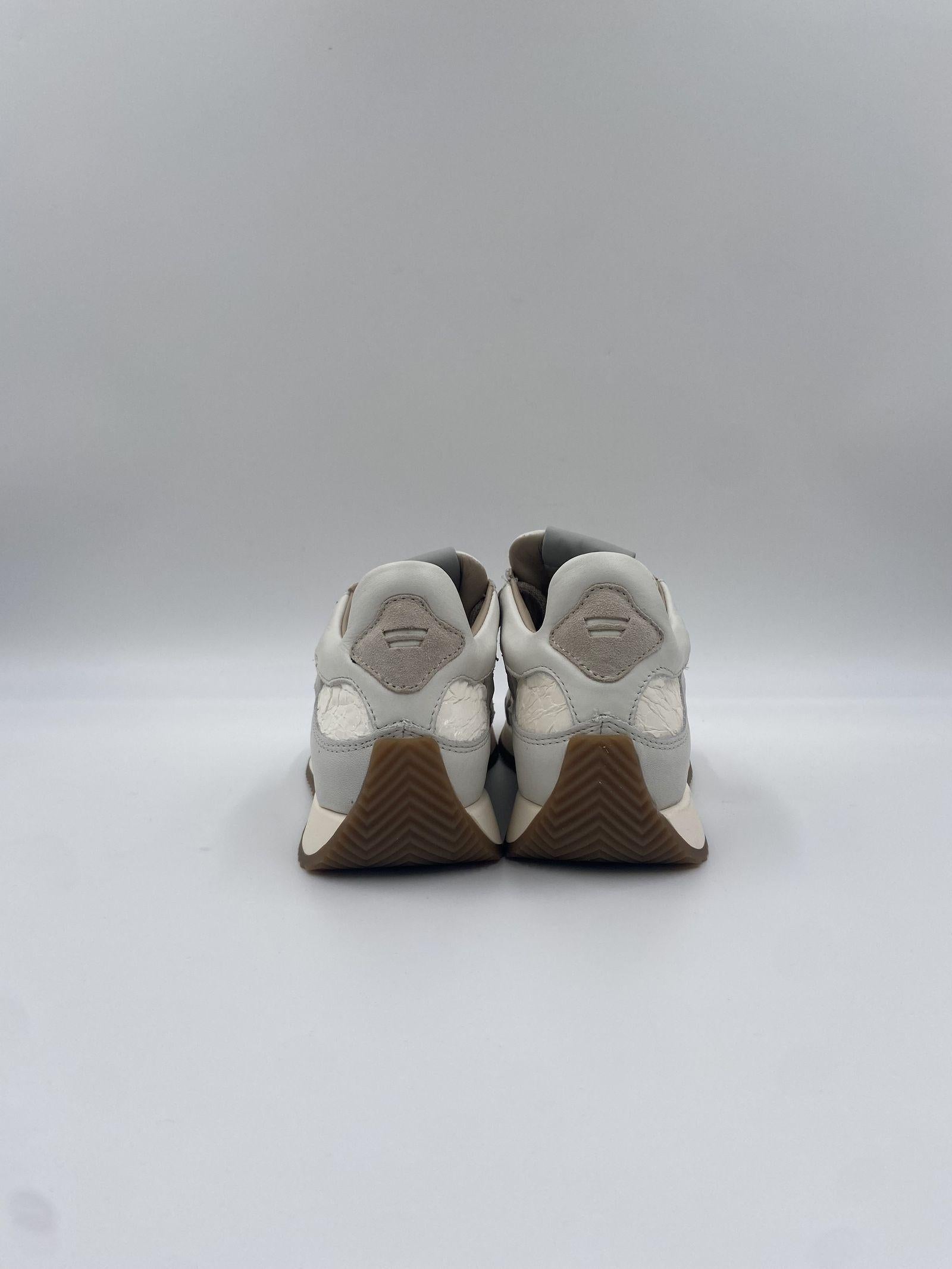 Sneakers Hoty Denver in pelle HOTYDENVER BIANCO ANDIA FORA 