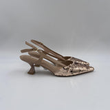 Sandalo con paillettes RJ513 PELLE JEANNOT 