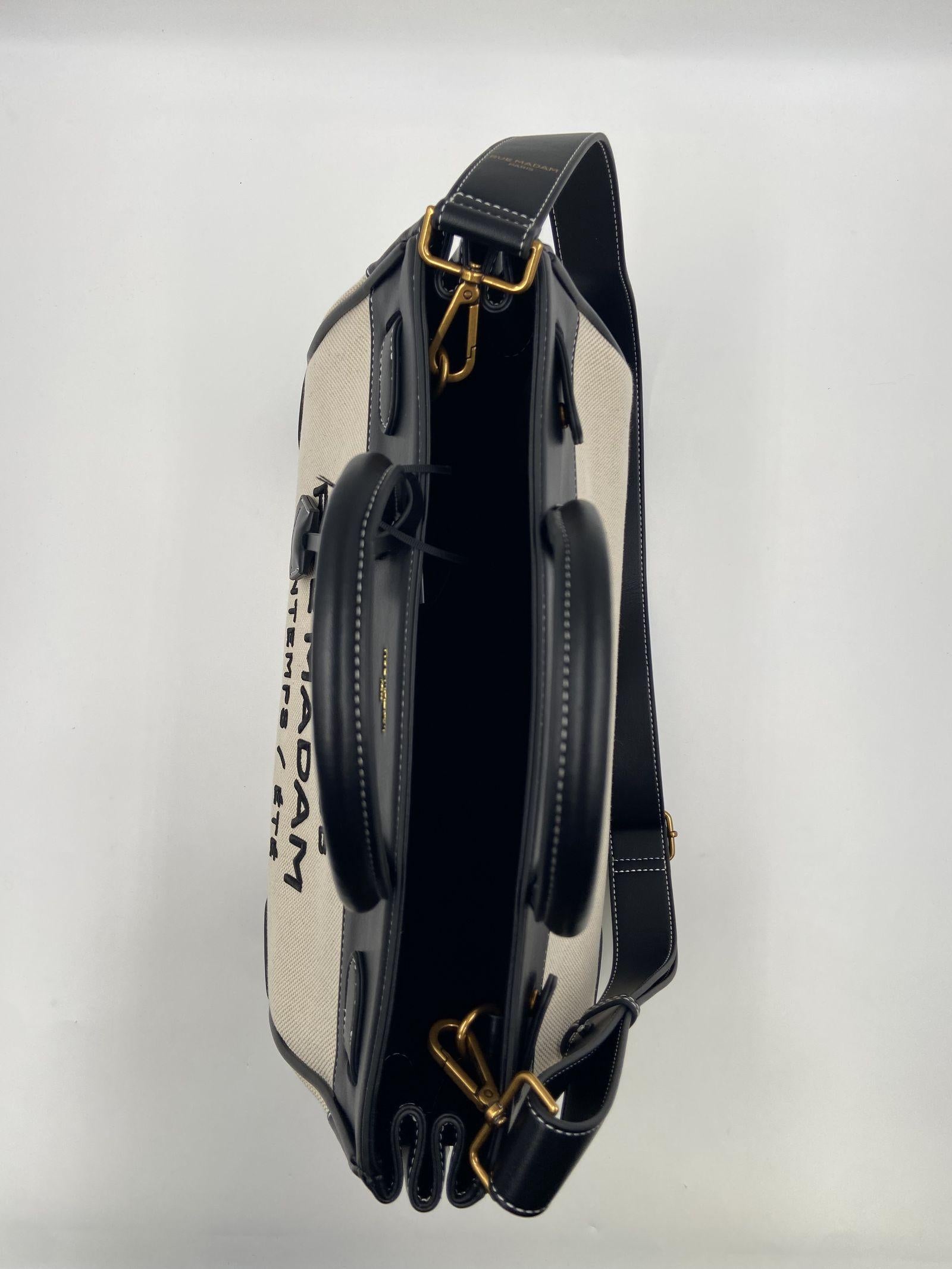 Borsa Riviera Tote - Rue Madam Paris RIVIERATOTE NERO RUE MADAM PARIS 