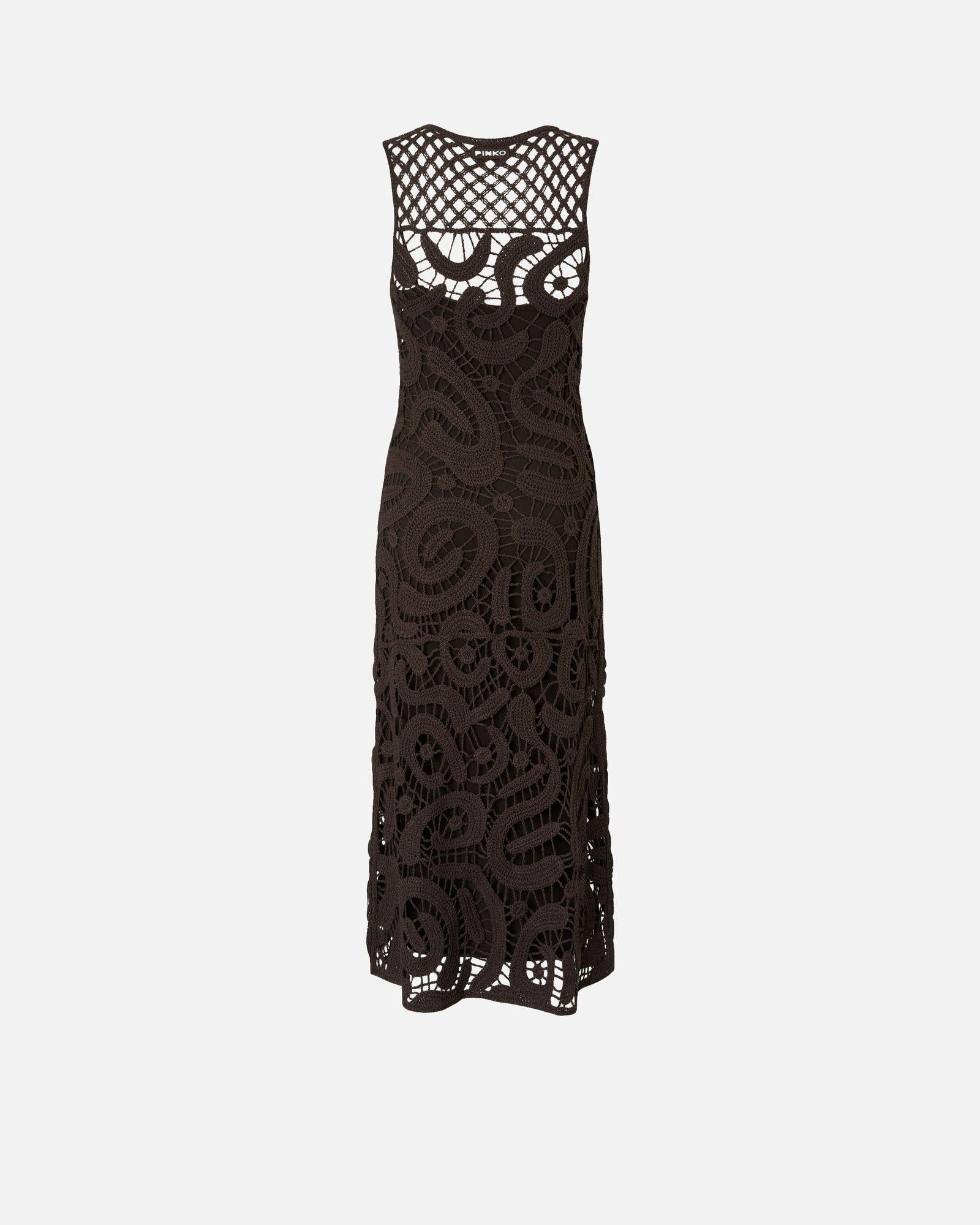 Abito Bufera crochet geometrico - Pinko 106361A354 M05 PINKO 