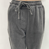 Pantalone con banda laterale 2558 ANTRACITE OFELIA 