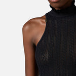 Top in punto pizzo - Elisabetta Franchi TK34T51E2 110 ELISABETTA FRANCHI 