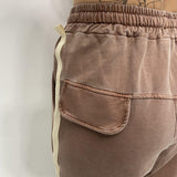 Pantalone con banda laterale 2558 CIOCCOLATO OFELIA 