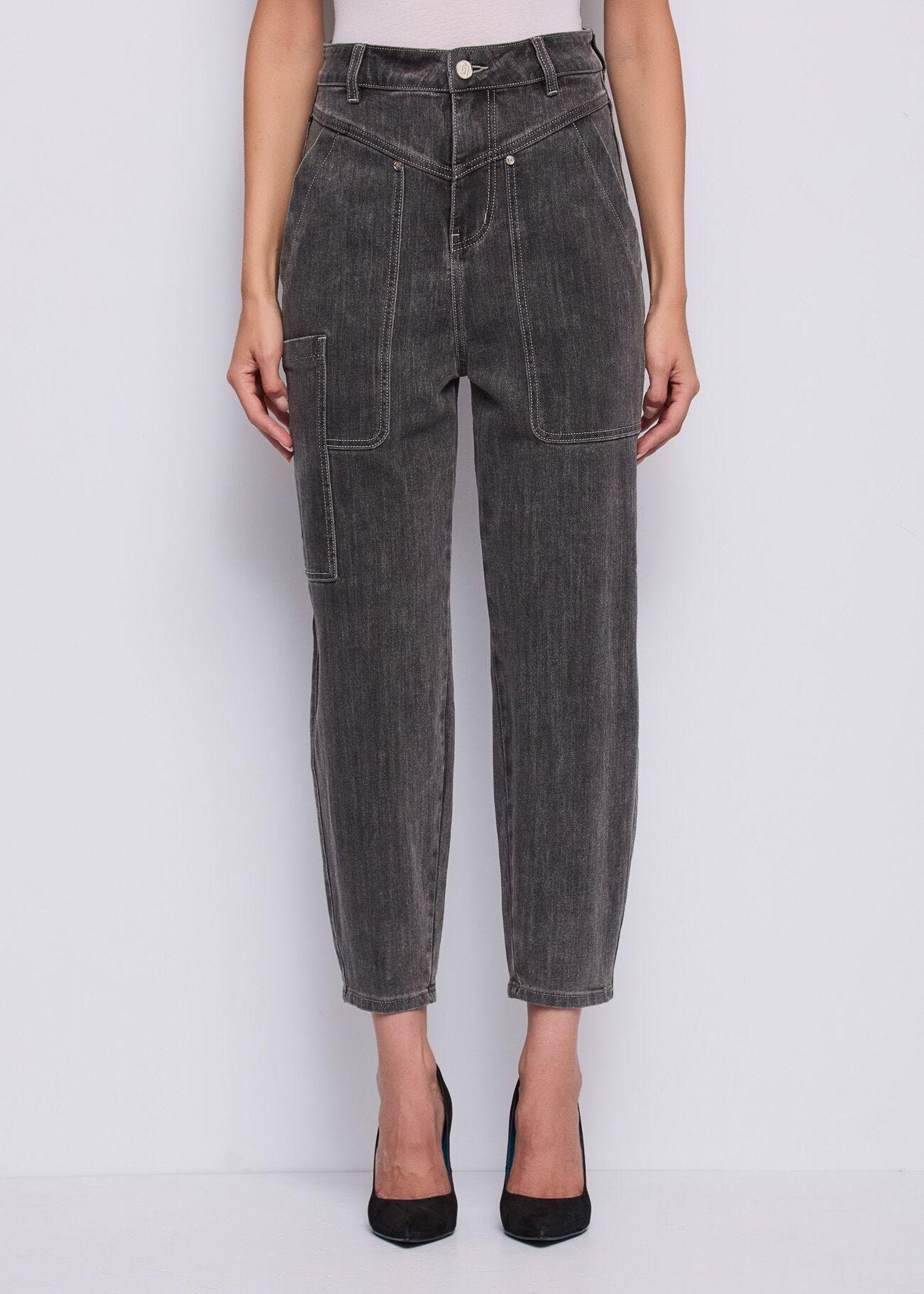 Pantalone mom fit cargo 521BD26010 00 GAUDI' 