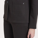 Giacca con micro check DR49GAFW25 A75F RAGNO 