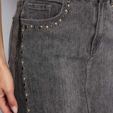 Gonna longuette con borchie 521BD76004 00 GAUDI' 