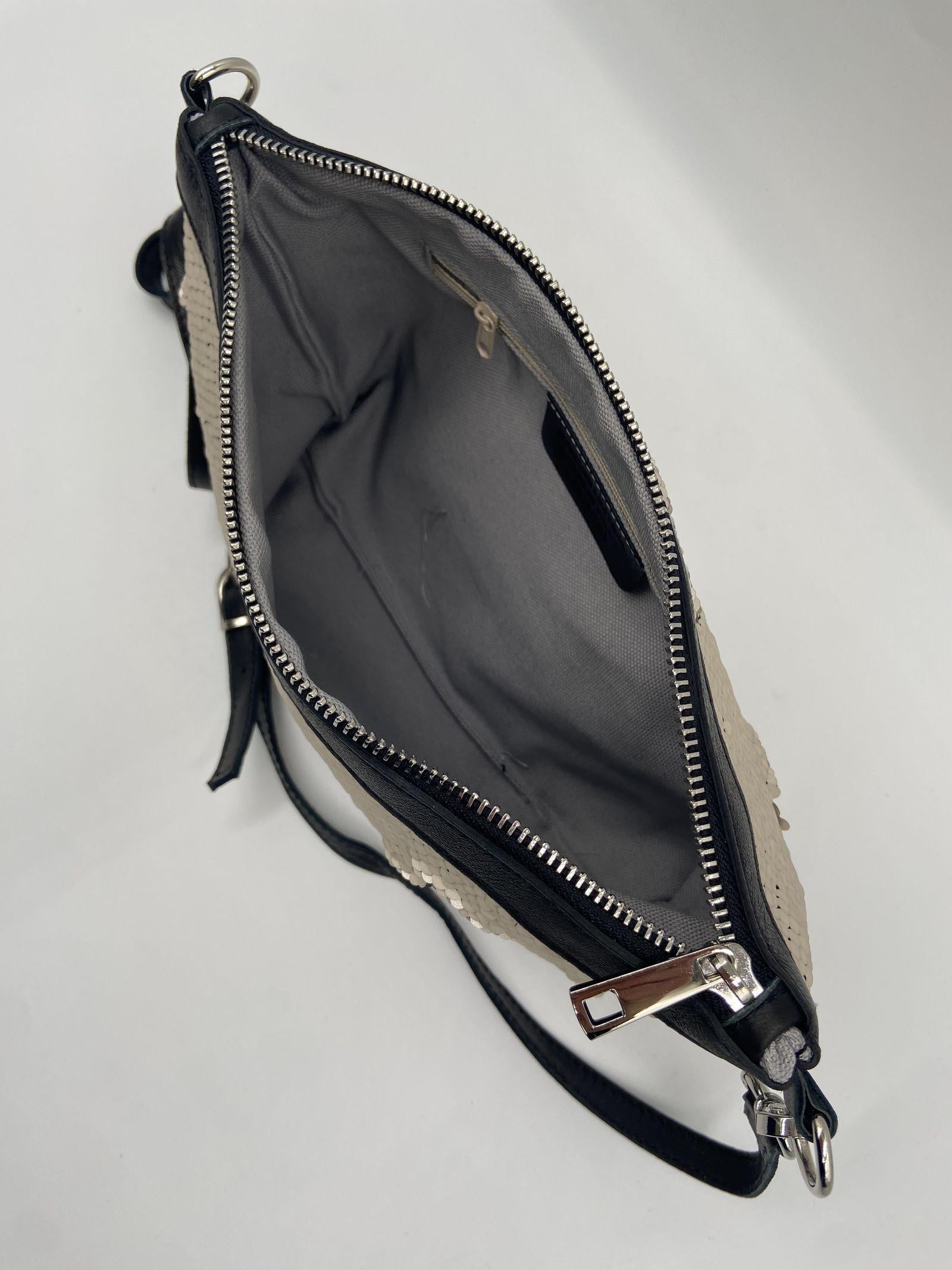 Borsa pochette - Ofelia 16081 BIANCONERO OFELIA 