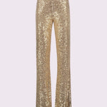 Pantalone vita alta con paillettes - Gaudi 511FD24003 2727 GAUDI' 