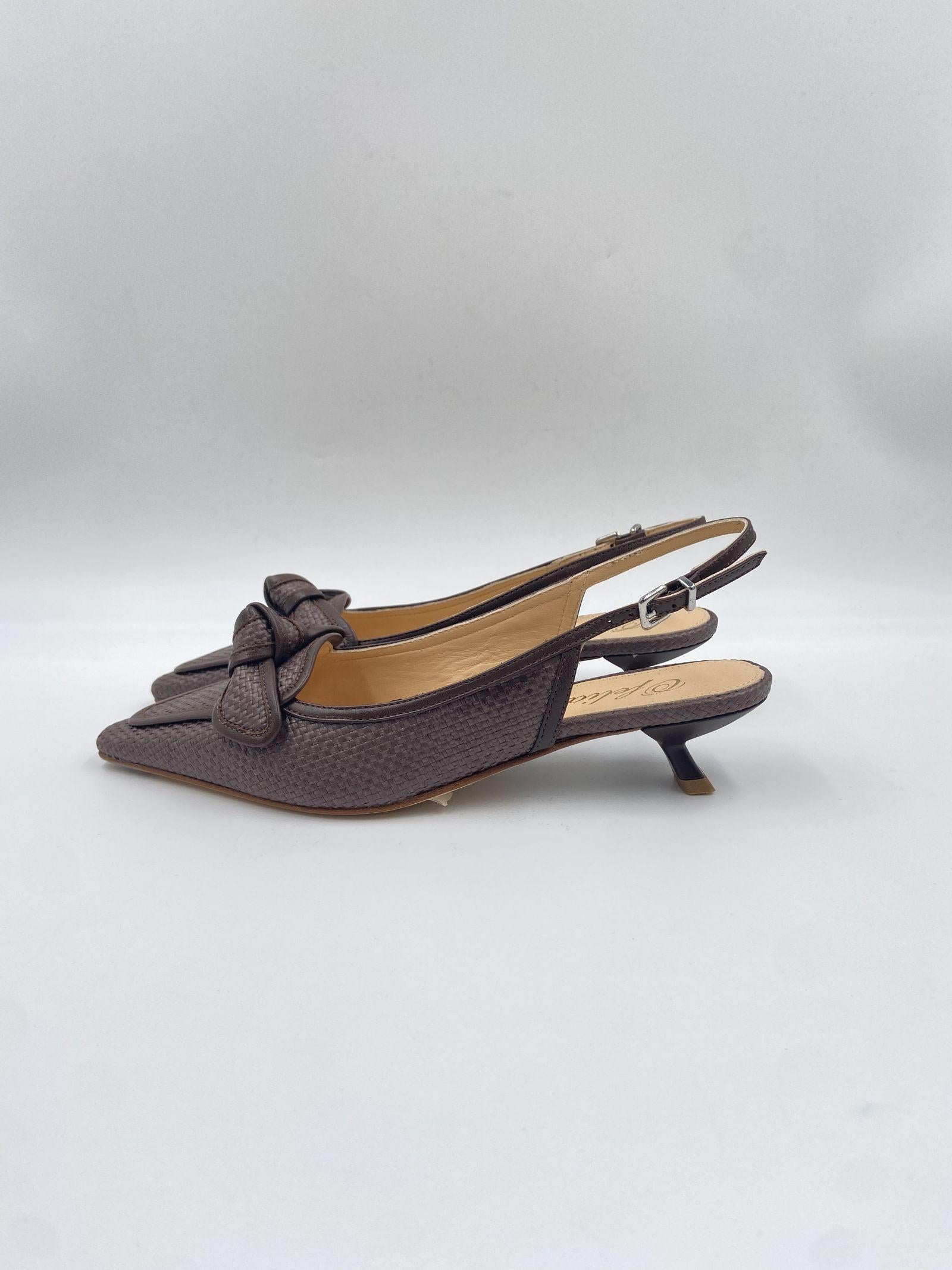 Slingback con fiocco - Ofelia 3069 MORO OFELIA 