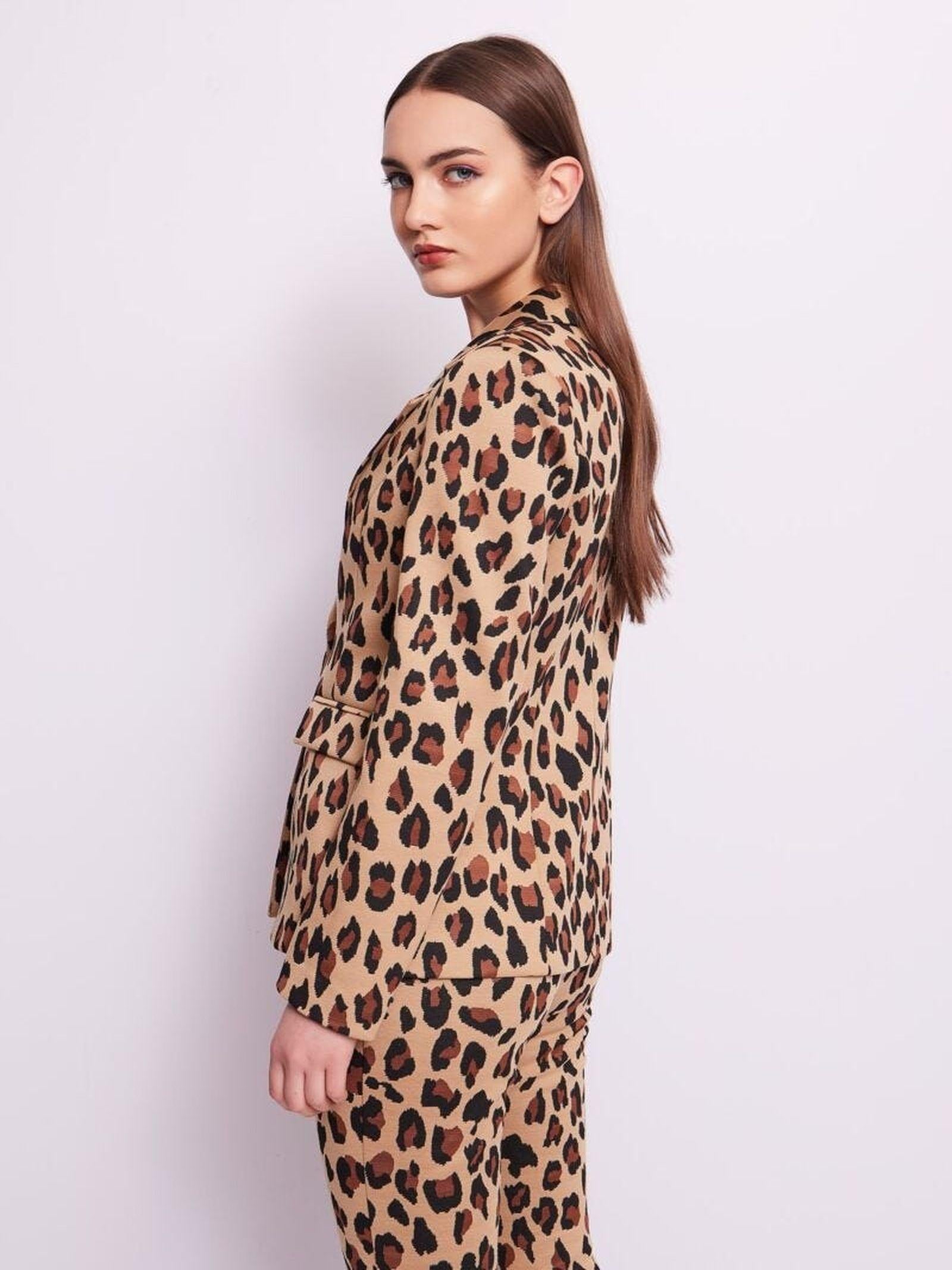 Giacca animalier jacquard 421BD34001 425018-01 GAUDI' 