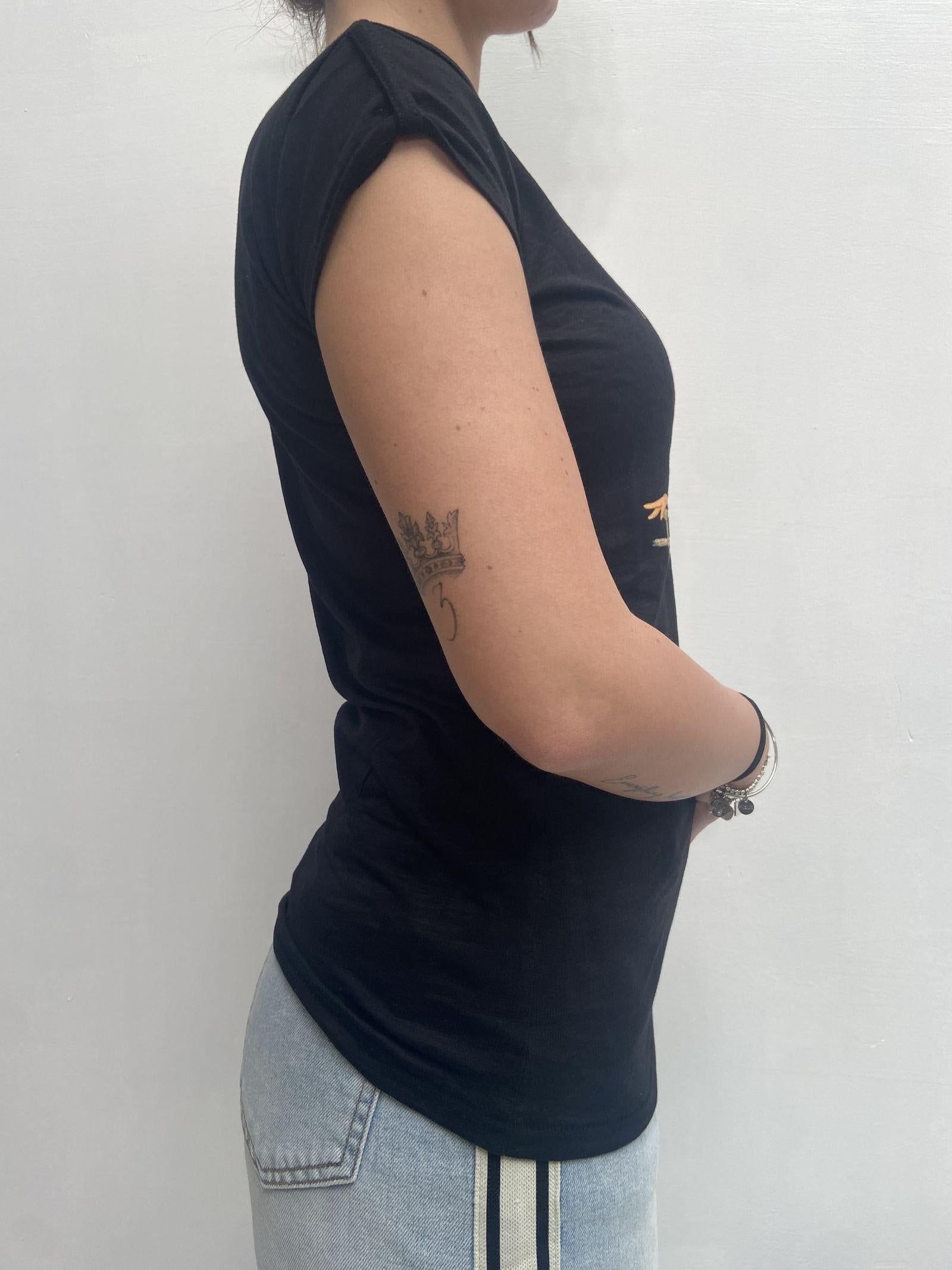 T-shirt Io Atleta IOATLETA NERO OFELIA 