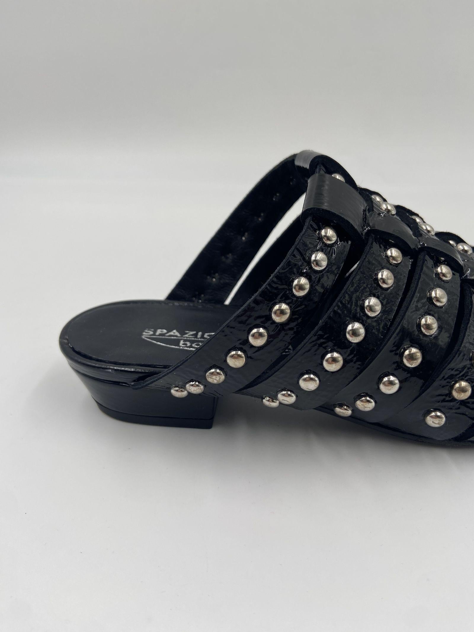 Sabot con borchie - Spazio Moda M924M2 NERO SPAZIO MODA 