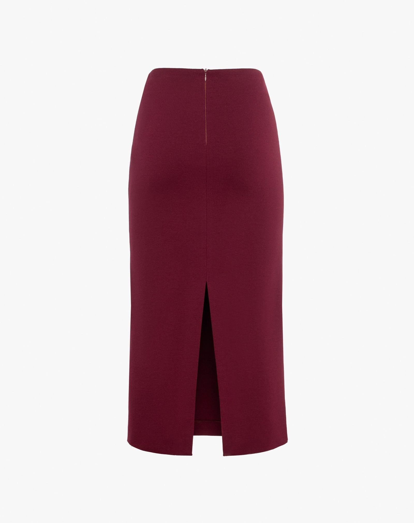 Gonna midi in viscosa N258VU MA641 MANILA GRACE 