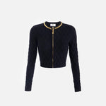 Cardigan con catena - Elisabetta Franchi MK29B56E2 110 ELISABETTA FRANCHI 