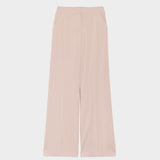 Pantalone largo in crepe di viscosa