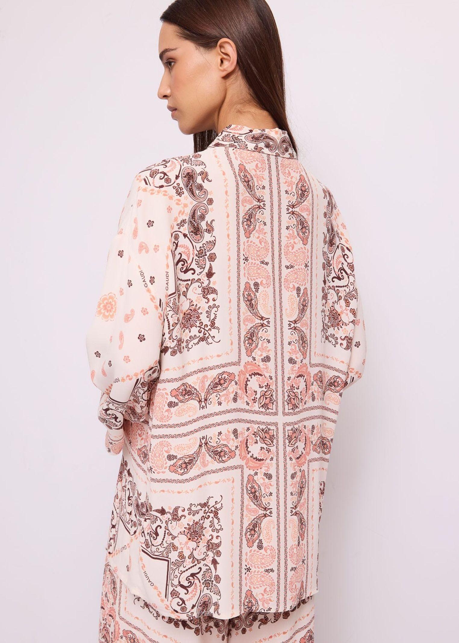 Camicia stampa paisley - Gaudi 611FD45002 61102801 GAUDI' 