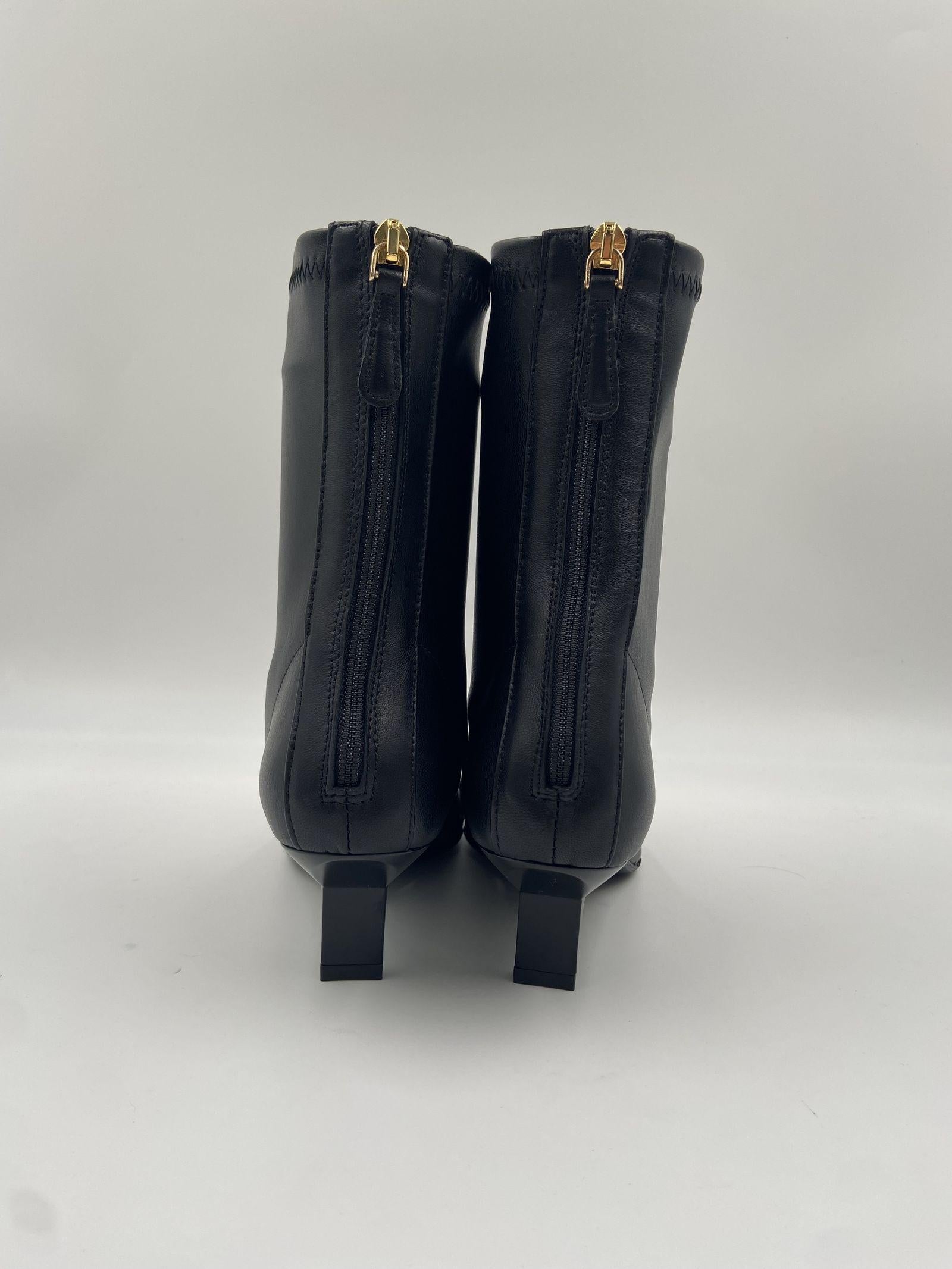 Tronchetto tacco basso 2795 NERO OFELIA 