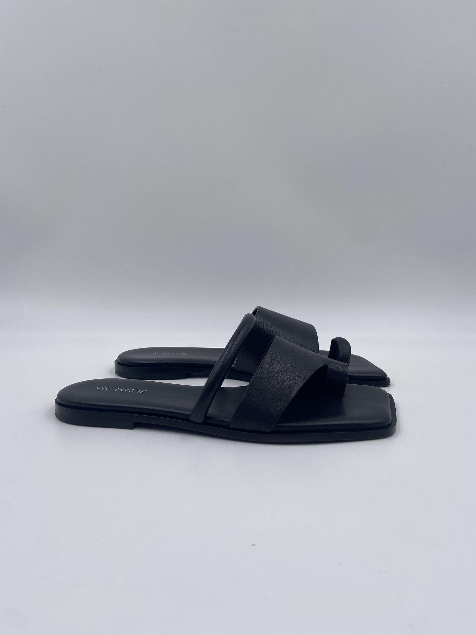 Square Open sandalo comby monodito nero 1G3768D 101 VIC MATIE' 