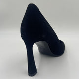 Dècolletè in pelle scamosciata 2470 NERO SPAZIO MODA 