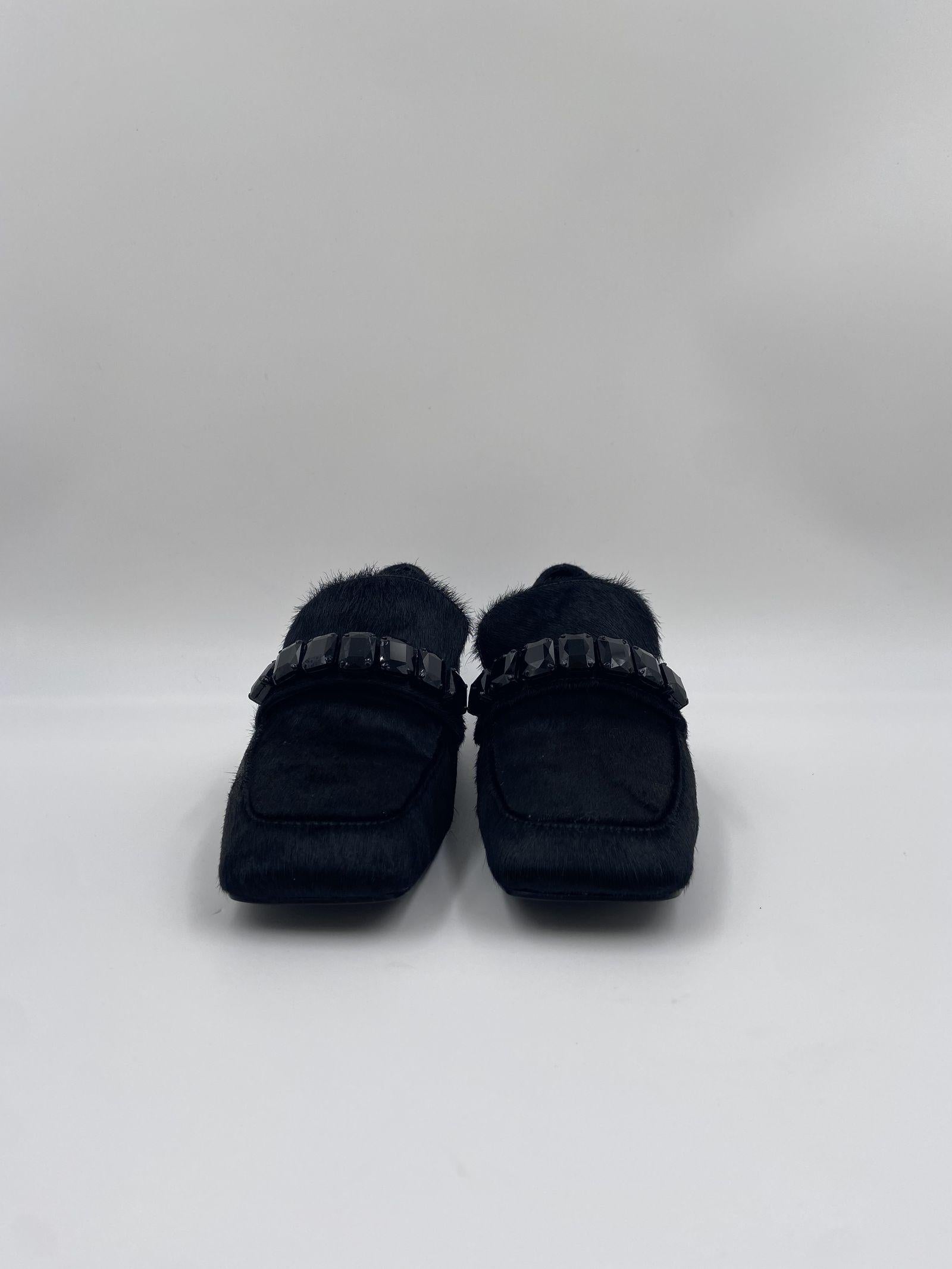 Mocassino in cavallino PJ602G NERO JEANNOT 