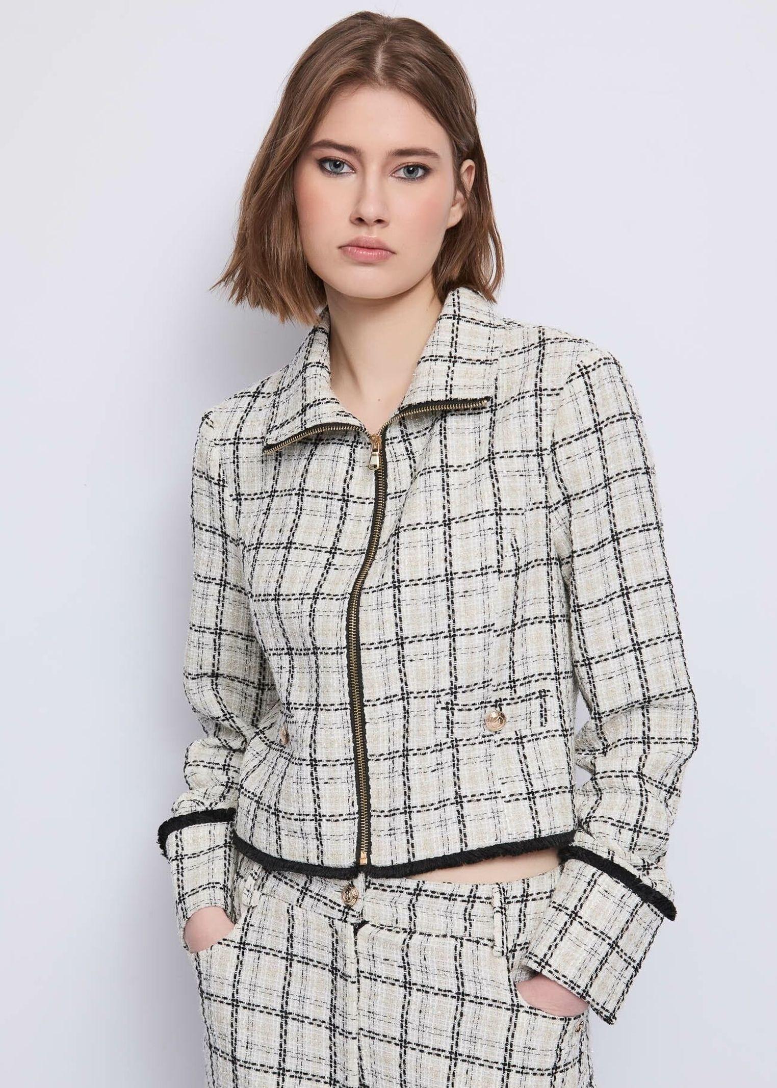 Giacca con motivo check 521BD35022 525015-01 GAUDI' 