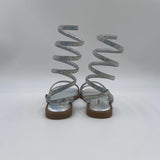 Sandalo Azaria con cinturino a spirale SMSAZARIA ARGENTO STEVE MADDEN 