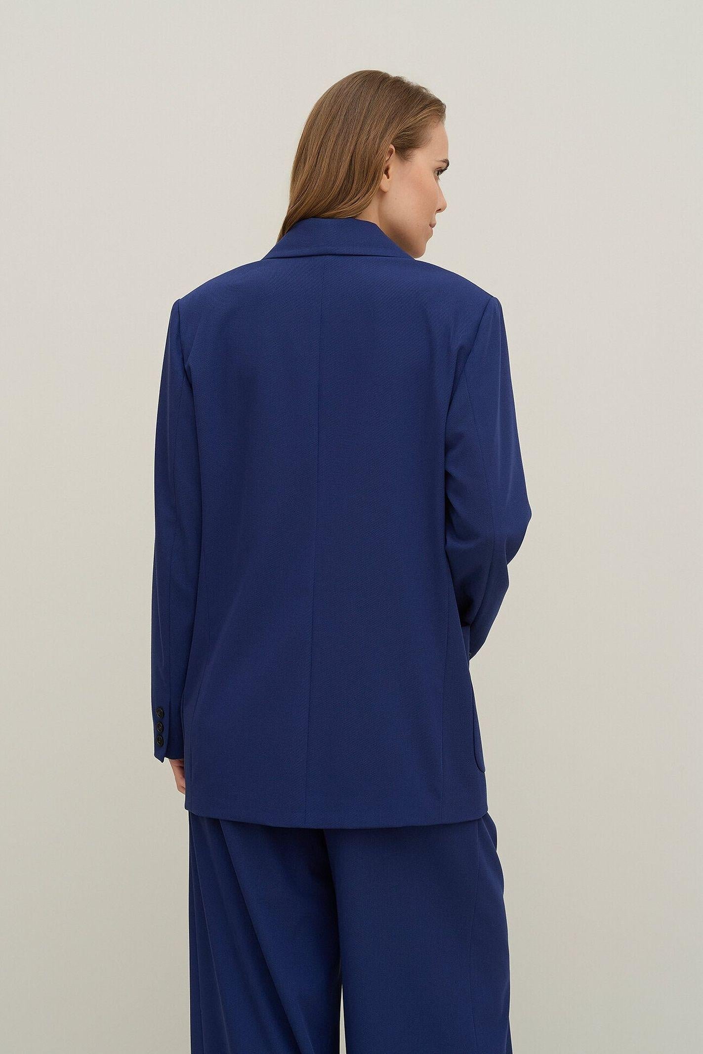 Giacca doppiopetto in gabardina - Carla G ICES02 D1 12 CARLA G. 