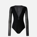 Body con trasparenze 106320A34B Z99 PINKO 