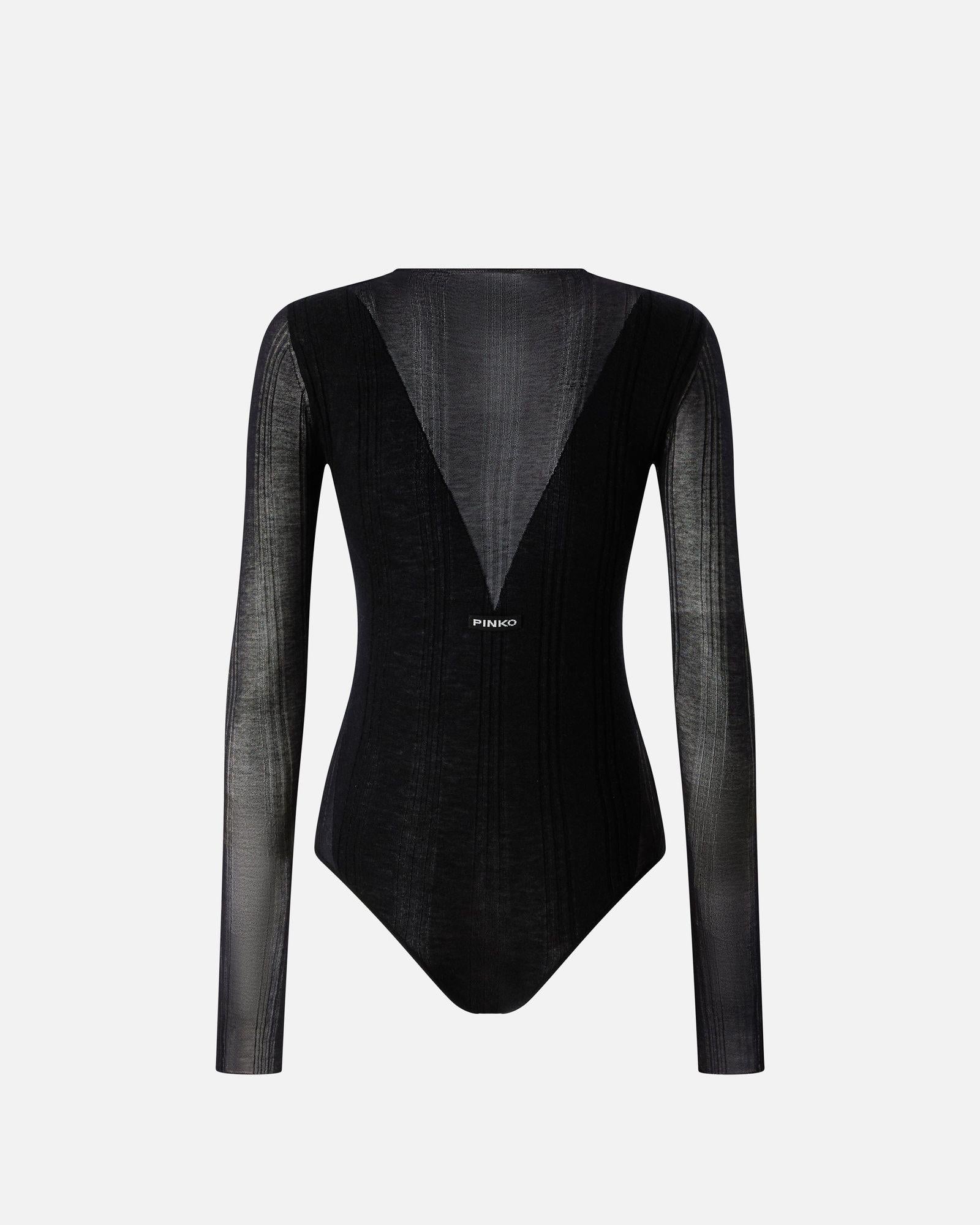 Body con trasparenze 106320A34B Z99 PINKO 