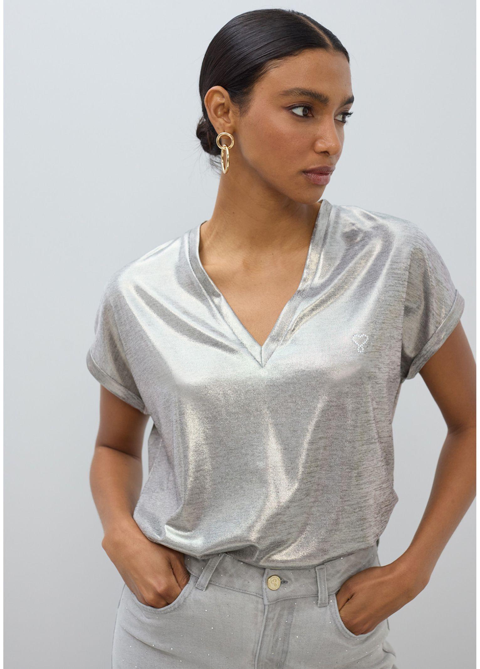 T-shirt laminata - LolaCasademunt LS2615046 0M3 LOLA 